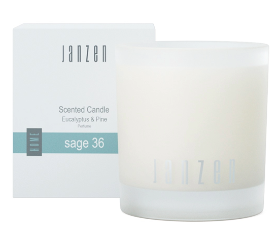 JANZEN SCENTED CANDLE SAGE 36 210GR